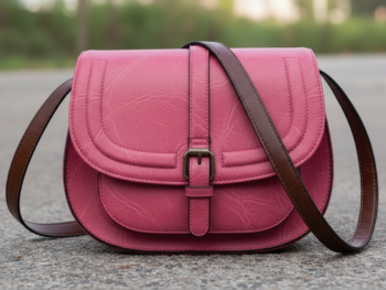 Vegan Leather Boho Shoulder Purse for Women