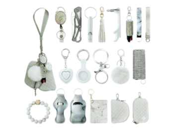 RFID Wallet Card Holder & Bottle Keychain Accessories