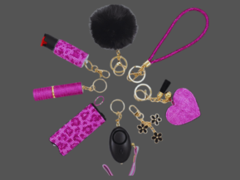 Cute Stylish Keychain Gift for Girls, Bags, Keys & Purses
