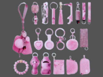 RFID Wallet Card Holder & Bottle Keychain Accessories