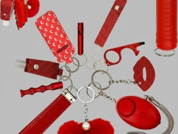 Teens with Wristlet Strap, Alarm & Card Puller