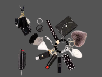 Comprehensive Self-Defense Keychain Set for Women