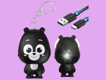 Personal Safety Alarm Keychain - 3 Pack