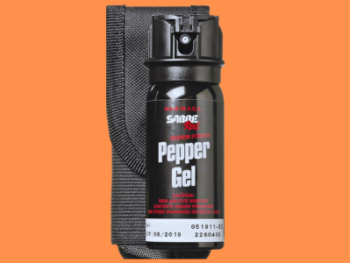 SABRE Red Professional Pepper Gel – 18-Foot Range, 25 Bursts
