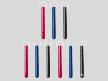 Aluminum Self-Defense Keychain Tool Set – Kubaton Style (9-Pack)