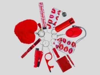 Chic & Safe Personal Security Keychain Kit